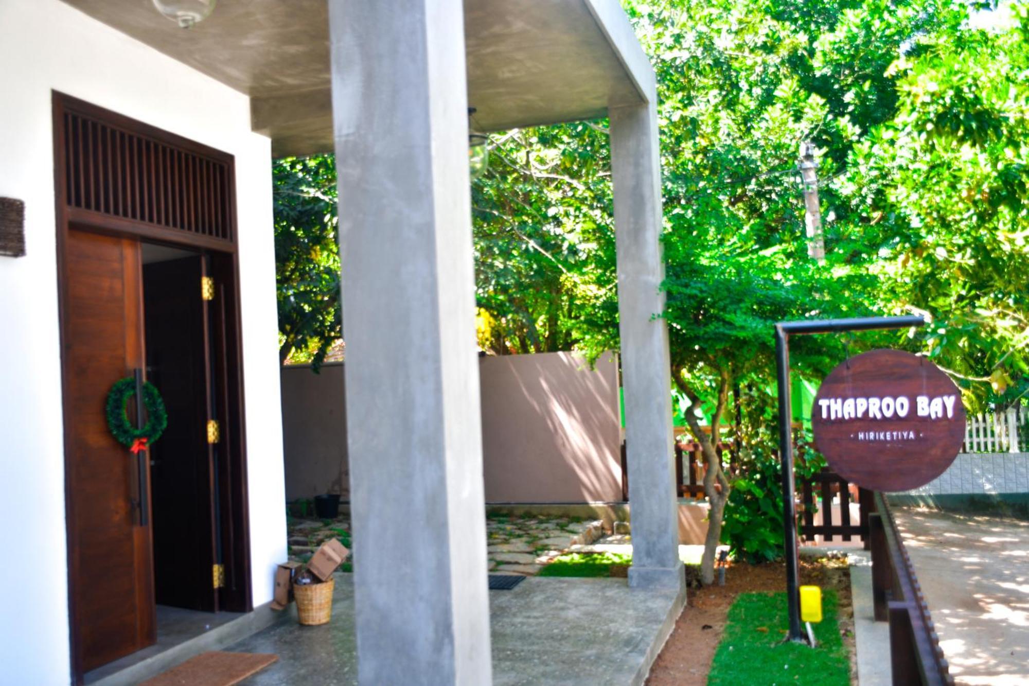 Thaproo Bay Hiriketiya Acomodação com café da manhã Dikwella Exterior foto